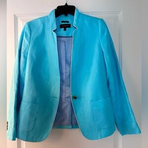 Talbots linen blazer.